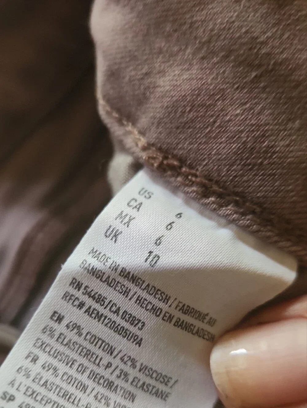 American Eagle Outfitters mauve jean